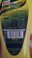 Mustar Clasic Knorr