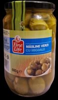 Măsline verzi cu migdale