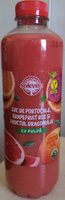 Suc de portocale, grapefruit roz și fructul dragonului