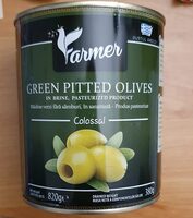 Green Pitted Olives