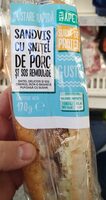 Sandviș cu șnițel de porc și sos remoulade
