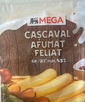 Cascaval afumat feliat mega
