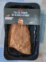File de somon de Alaska afumat