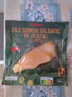 File somon sălbatic de Alaska afumat