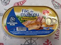 Mackerel fillets in mustard sauce