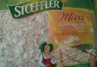 Flammekueche la maxi lardons oignons