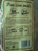 Pan con maiz