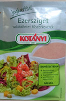 Ezersziget salátaöntet fűszerkeverék