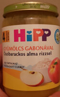 Őszibarackos alma rizzsel
