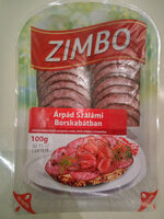 Árpád szalámi borskabátban