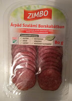 Árpád szalámi borskabátban