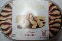 Lody o smaku tiramisu z sosem kawowym