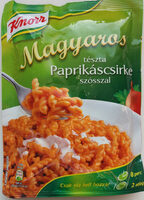 Magyaros tészta paprikáscsirke szósszal