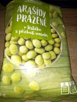 Arašídy pražené loupané v křupavém těstíčku s příchutí wasabi