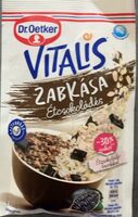 Zabkása étcsokoládés