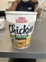 Cup noodles chicken teriaki