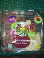 Falafel & Hummus salad bowl