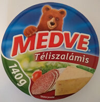 Medve téliszalámis kenhető félzsíros ömlesztett sajt