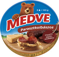 Parasztkolbászos kockasajt