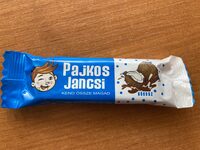 Pajkos Jancsi kókuszos szelet kakaós  étvevonó masszával mártva
