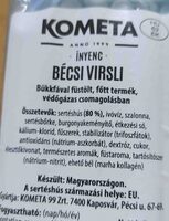 Bécsi virsli