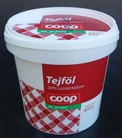 Tejföl, 20%