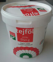 Tejföl, 20%
