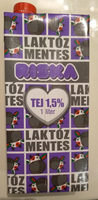 Laktózmentes tej 1,5%