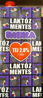 Laktoz mentej tej 2,8%