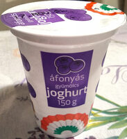 Áfonyás gyümölcsjoghurt