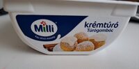 Krémtúró túrógombóc ízű