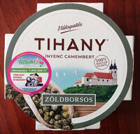 Ínyenc Camembert - Zöldborsos
