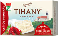 Csípőspaprikás Camembert