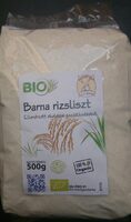 Bio barna rizsliszt