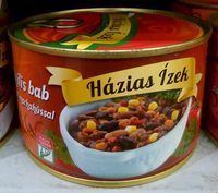 Chilis bab darált marhahússal