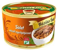 Sólet pácolt marhahússal
