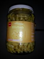 Zöldbab, vágott sárga hüvelyű