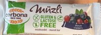 Gluten&Lactose-free Cranberry Muesli Bar