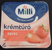 Milli krémtúró epres