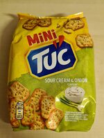 Mini tuc sour cream & onion