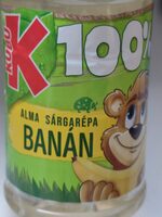 Kubu - alma, sárgarépa, banán