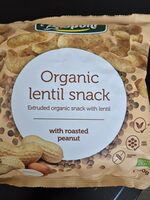 Organic lentil snack