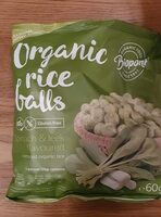 Organic rice balls
