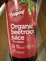 Organic beetroot juice
