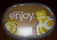 Tojássaláta védőgázas csomagolásban kis műanyag villával