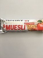 Yogurt & Muesli Bar 30 g Pomme-cannelle