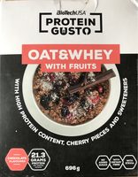 Oat&whey with fruits