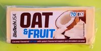 Oat&Fruit Barre aux flocons d'avoine