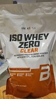ISO Whey zero clear Персиковый чай со льдом