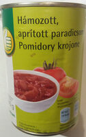 Hámozott aprított paradicsom